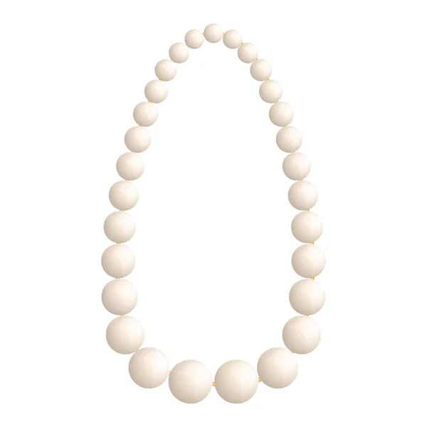 Макет перлів, реалістичний стиль — стоковий вектор