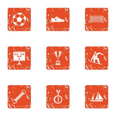 Futbol simgeler kümesi, grunge tarzı