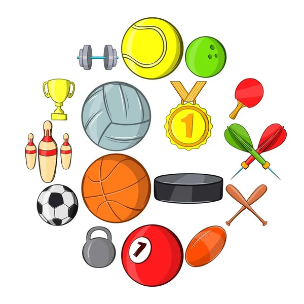 Sport icons set — Stock Vector