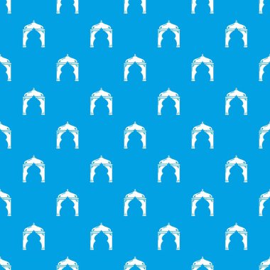 Kemer Türkiye desen vektör kesintisiz mavi