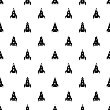 Roket fütüristik tasarlamak vektör sorunsuz