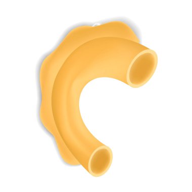 Creste makarna mockup, gerçekçi