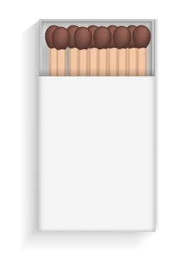 Açık maç kutusu mockup, gerçekçi