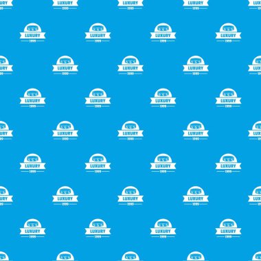 Lüks desen vektör kesintisiz mavi