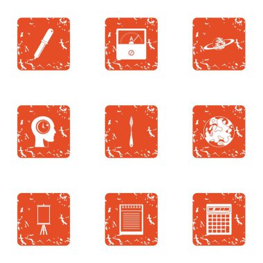 Earth simgeler kümesi, grunge tarzı bir çalışma