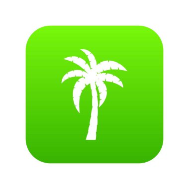 Palm simgesi dijital yeşil