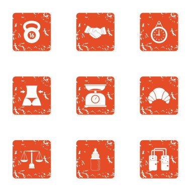 Fiziksel zorlama simgeler kümesi, grunge tarzı