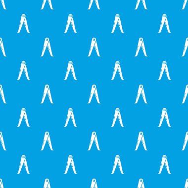 Plastik compasse desen vektör kesintisiz mavi