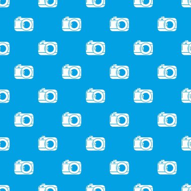 Fotoğraf kamera desen vektör kesintisiz mavi