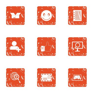 Kaynak simgeler kümesi, grunge tarzı