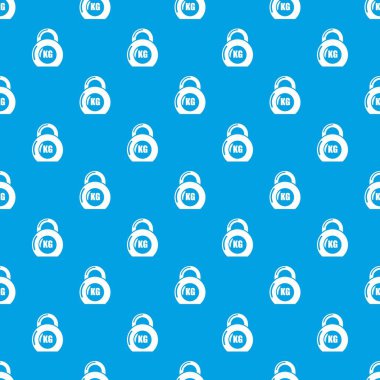 Ağırlık desen vektör kesintisiz mavi