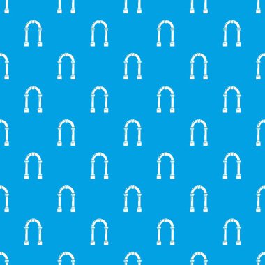 Kemer beton desen vektör kesintisiz mavi