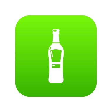 Bourbon yeşil simge vektör