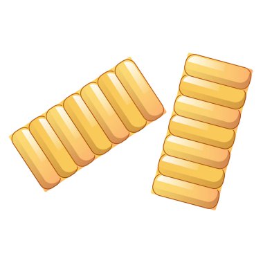 Fettucce simgesi, karikatür tarzı