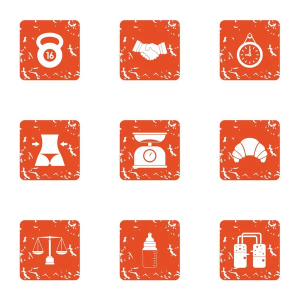 Fiziksel zorlama simgeler kümesi, grunge tarzı