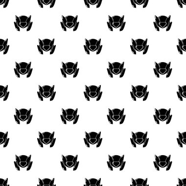 Motosiklet kask tasarım tasarlamak vektör sorunsuz