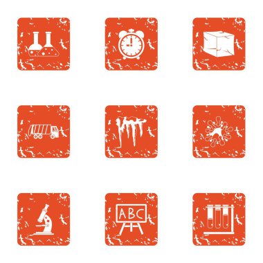 Kimyasal madde simgeler kümesi, grunge tarzı