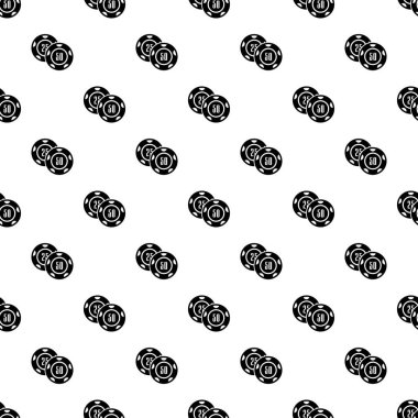 Casino çip tasarlamak vektör sorunsuz