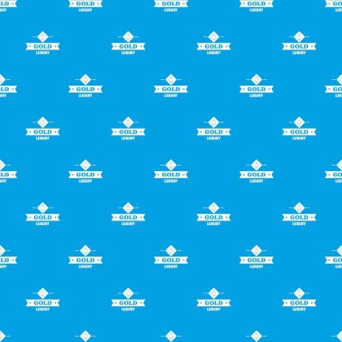 Mücevher altın desen vektör kesintisiz mavi