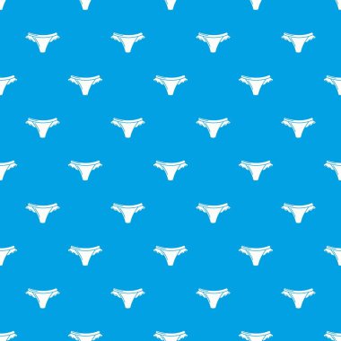İç çamaşırı desen vektör kesintisiz mavi