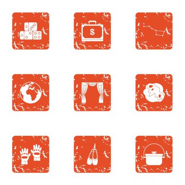 Ünlü simgeler kümesi, grunge tarzı