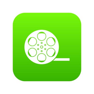 Film simgesi dijital yeşil