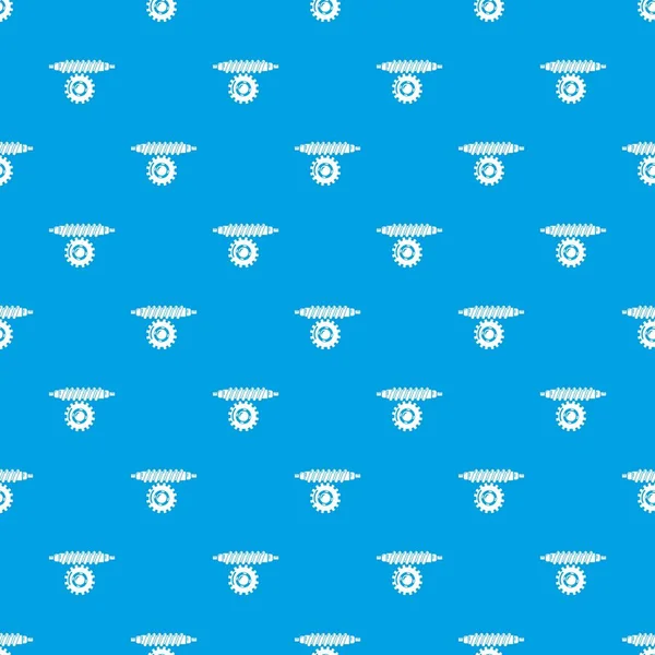 Sonsuz Dişli desen vektör kesintisiz mavi