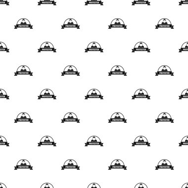 Protestocu insan tasarlamak vektör sorunsuz