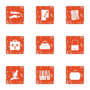 Deri simgeler kümesi, grunge tarzı