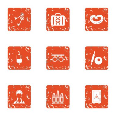 Tıp simgeler kümesi, grunge tarzı sırrı