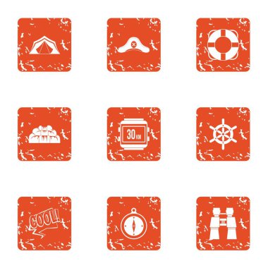 Eski tuz simgeler kümesi, grunge tarzı