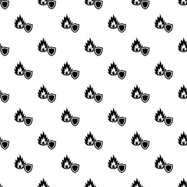 Yangın koruma tasarlamak vektör sorunsuz