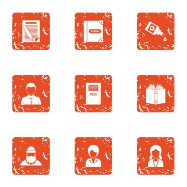 Bill simgeler kümesi, grunge tarzı