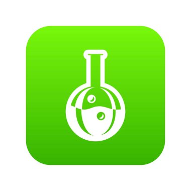 Şişesi yeşil simge vektör