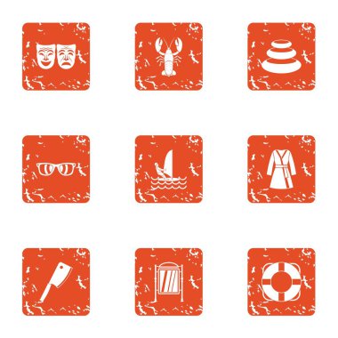 Özenti simgeler kümesi, grunge tarzı