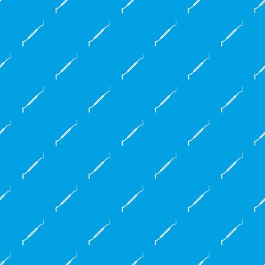 Diş aracı desen vektör kesintisiz mavi