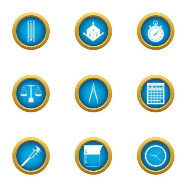 Motor Oda Icons set. Düz beyaz arka plan üzerinde izole web için 9 motor Oda vektör simge kümesi