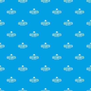 Takı İzle desen vektör kesintisiz mavi