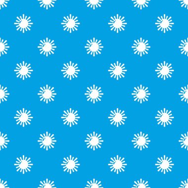 Güneş desen vektör kesintisiz mavi herhangi bir kullanım için tekrar