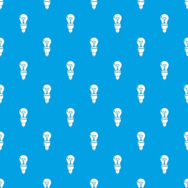 Ampul desen vektör kesintisiz mavi