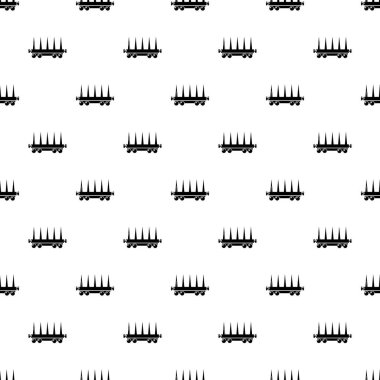 Teslimat vagon tasarlamak vektör sorunsuz