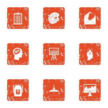 Ortaokul simgeler kümesi, grunge tarzı