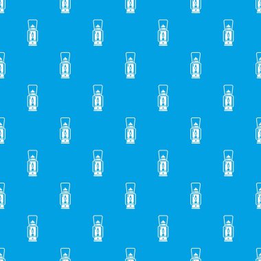 Gaz lambası desen vektör kesintisiz mavi