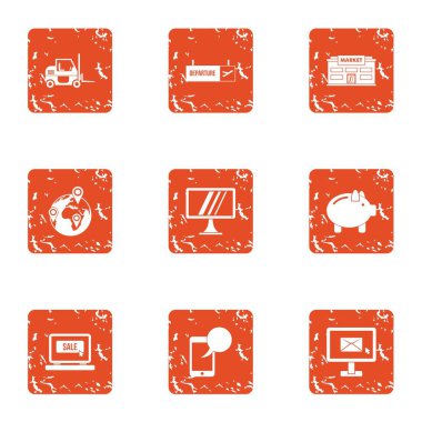 Yazışma simgeler kümesi, grunge tarzı