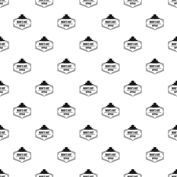 Adam şapka tasarlamak vektör sorunsuz