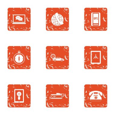 İrtibat simgeler kümesi, grunge tarzı