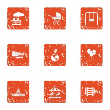 En iyi ülke simgeler kümesi, grunge tarzı