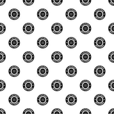 Elbise düğme vintage tasarlamak vektör sorunsuz