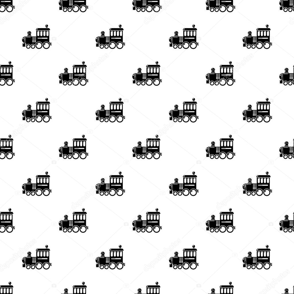 Railroad pattern vector seamless repeating for any web design