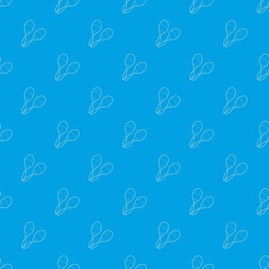 Marakas desen vektör kesintisiz mavi